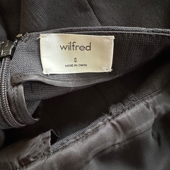 Wilfred Aritzia Ecoulement Jumpsuit, Black, Size 0 - Picture 2 of 16